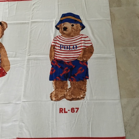 🌞LIMITED EDITION Polo Bear Beach Towel His/Her - Picture 5 of 7